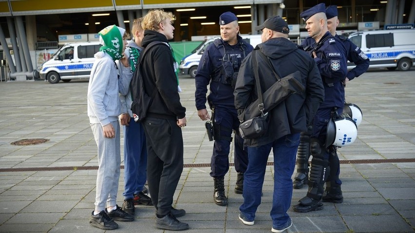 KWP Gdańsk. Zabezpieczenie meczu Lechia Legia