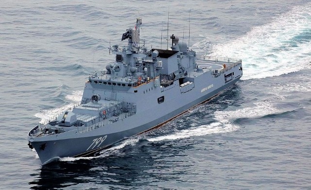 Rosyjska fregata Admirał Makarow miała zostać trafiona ukraińskim, przeciwokrętowym pociskiem manewrującym R-360 Neptun.