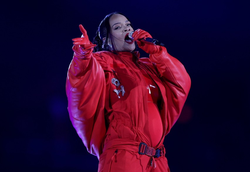 Rihanna i inni artyści podczas Super Bowl 2023