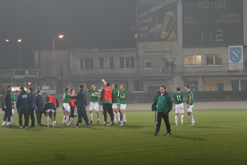 Energetyk ROW Rybnik - Olimpia Grudziądz 1:2. ROW Rybnik przegrał w "czerwonym" meczu [ZDJĘCIA]