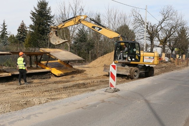 Remont ul. Krakowskiej i fragmentu ul. Złotno.