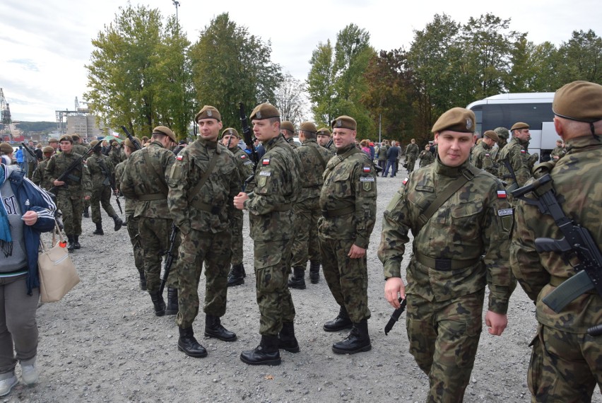 Przysięga gotowości do służby w ramach 7 Pomorskiej Brygady...