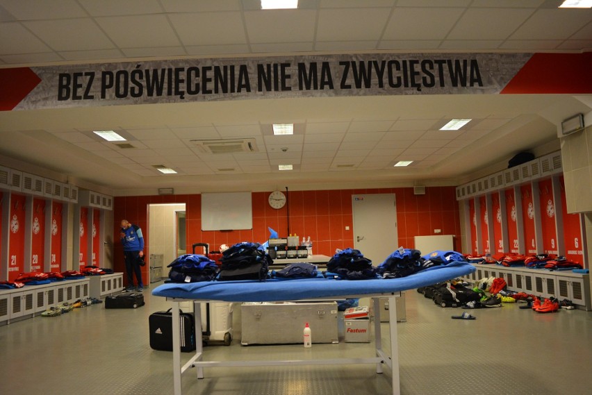 Odmieniona szatnia Wisły Kraków