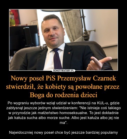Nowy minister edukacji Przemysław Czarnek uspokaja: "Nie...