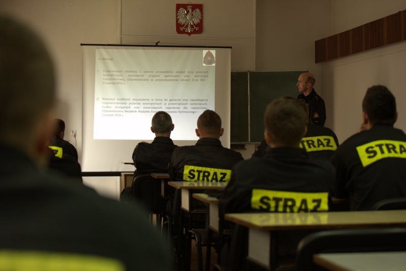 Strażacy ćwiczyli na terenie KWK Marcel