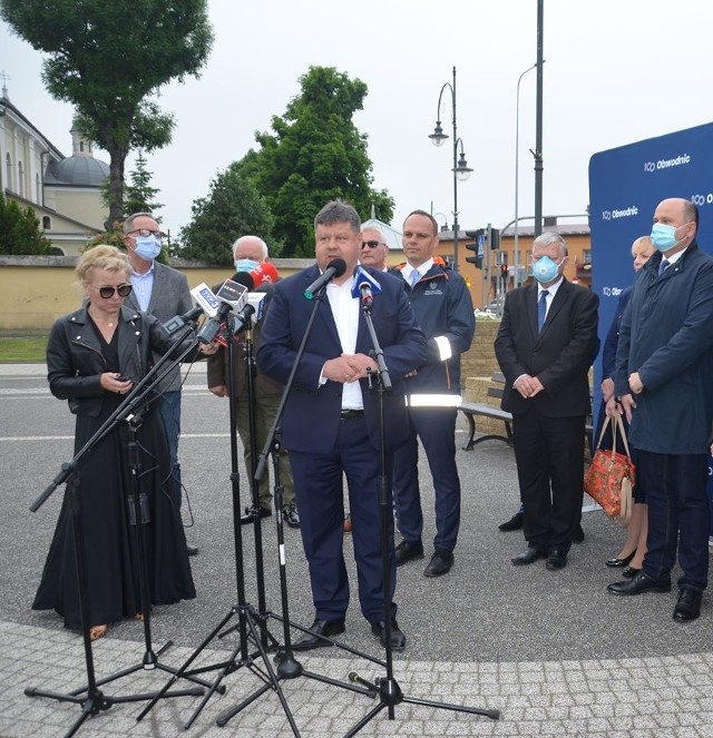 W Skaryszewie odbyła się konferencja na temat obwodnicy.