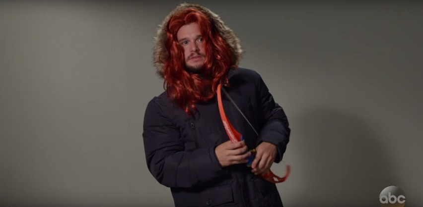 "Gra o tron". Jak wyglądałby serial, gdyby wszystkich bohaterów zagrał Kit Harington? [WIDEO]