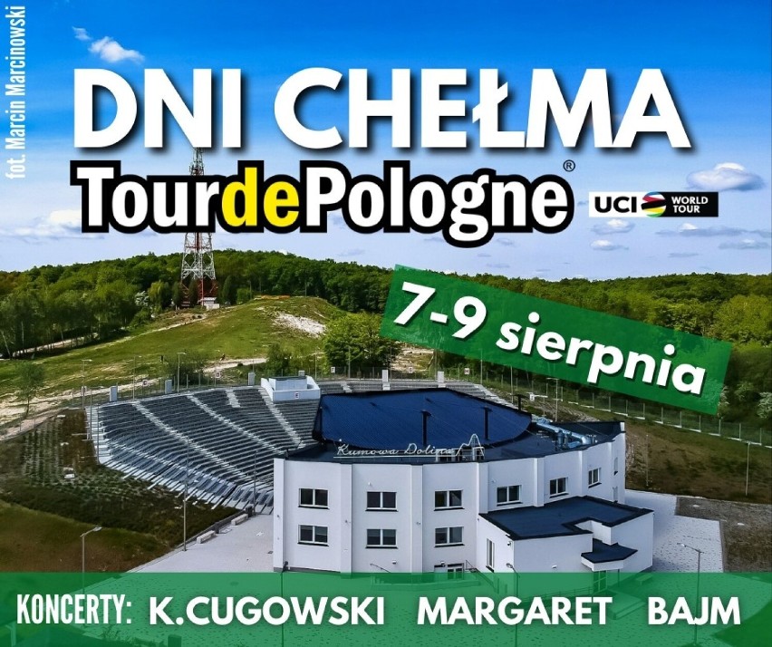 Chełm. To będą trzy muzyczne dni połączone z pierwszym etapem 78. Tour de Pologne. Zagrają Krzysztof Cugowski, Margaret i Bajm