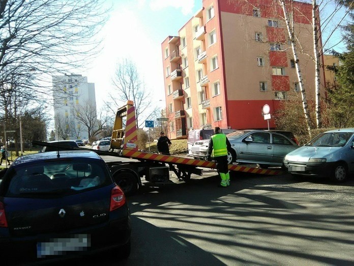 Zielonogórska straż miejska odholowała z parkingu przy ul....