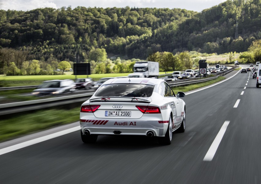 Audi A7 piloted driving concept...