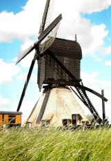 Holenderski wiatrak na Żuławach. Przywrócą historyczny element krajobrazu