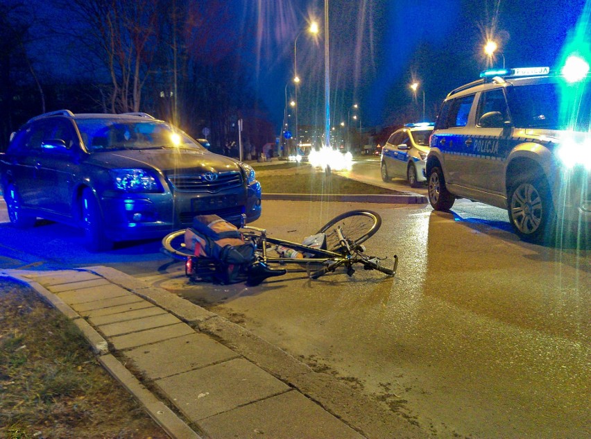 W niedzielę, około godz. 19.20, na skrzyżowaniu ulicy Tuwima...