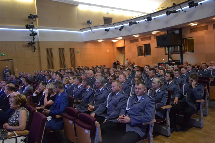 Święto Policji 2017 w Sosnowcu. Były awanse i nagrody ZDJĘCIA