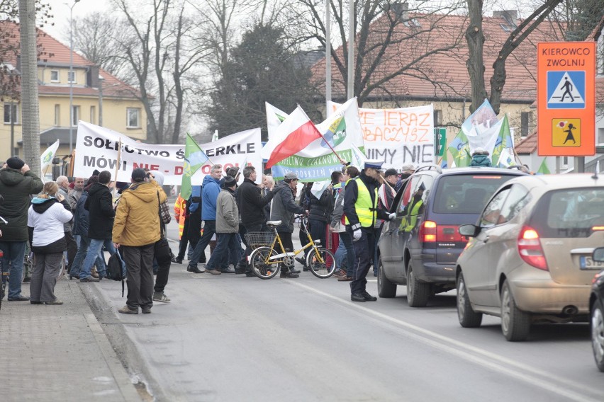 Pikieta w Czarnowąsach.