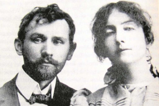 Stanisław Przybyszewski i jego żona Dagny Juel