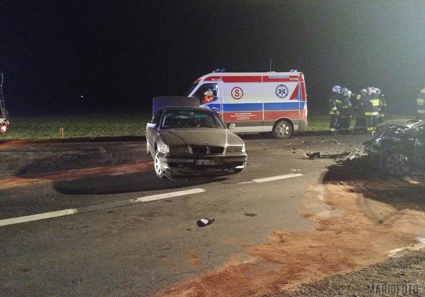 Wypadek w Żużeli. BMW zderzyło się z kią.