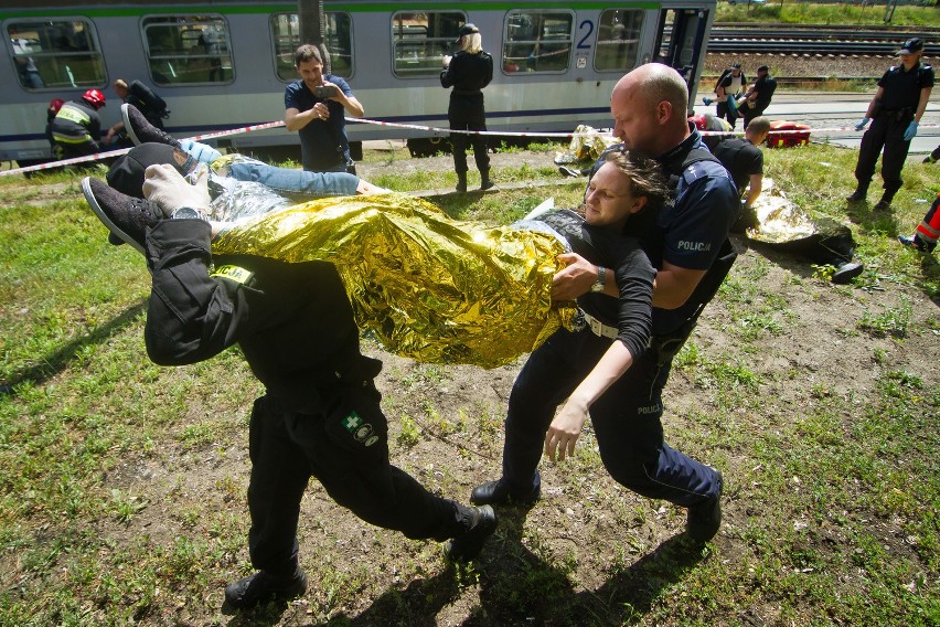 Antyterroryści odbili pociąg z rąk szaleńca