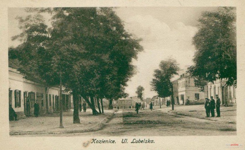 Lata 1910-1915 , Ulica Lubelska, zdjęcie wykonane od...