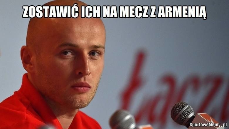 Internet jest bezlistosny. Memy po meczu Polska - Armenia