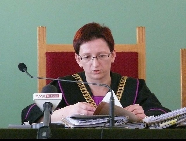 Sędzia Małgorzata Solecka.
