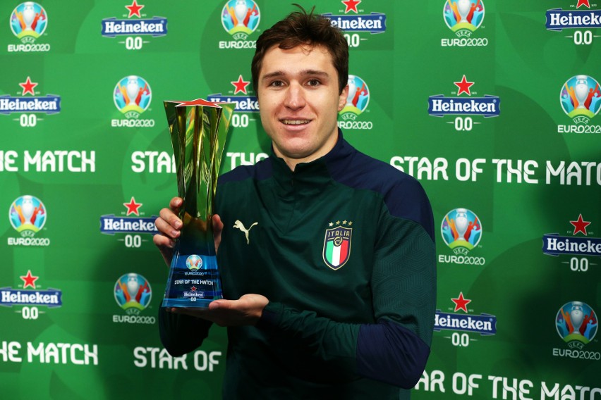 Na zdjęciu Federico Chiesa