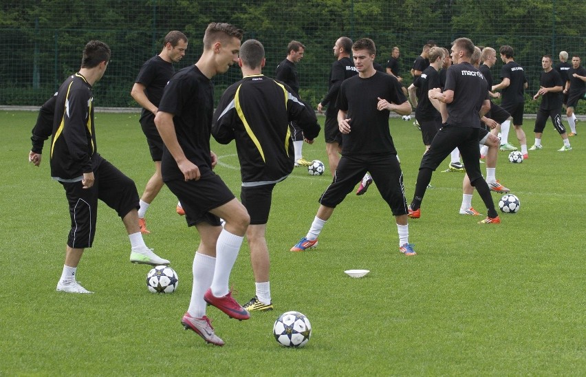 Pierwszy trening GKS Katowice: trener oglądał Widucha [ZDJĘCIA]