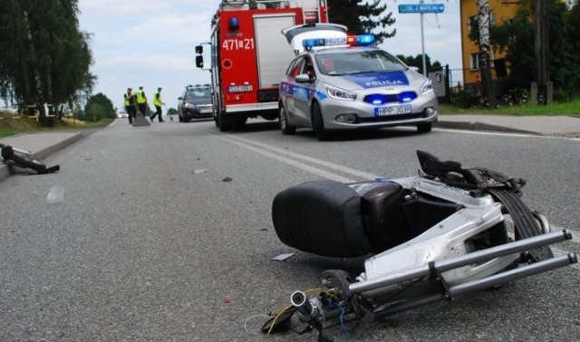 14-latek poważnie ranny w wypadku. Jego stan jest ciężki