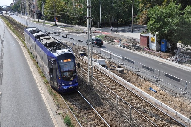 Już za dwa tygodnie na wysokości skrzyżowania ul. Grabiszyńskiej z Kolejową będą zatrzymywały się tramwaje.