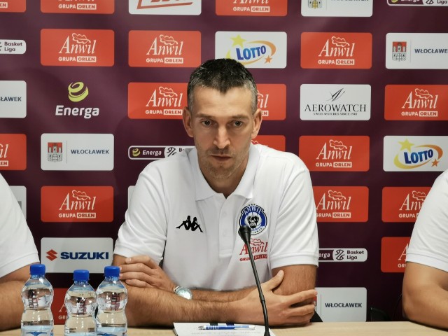 Dejan Mihevc przestał być trenerem Anwilu