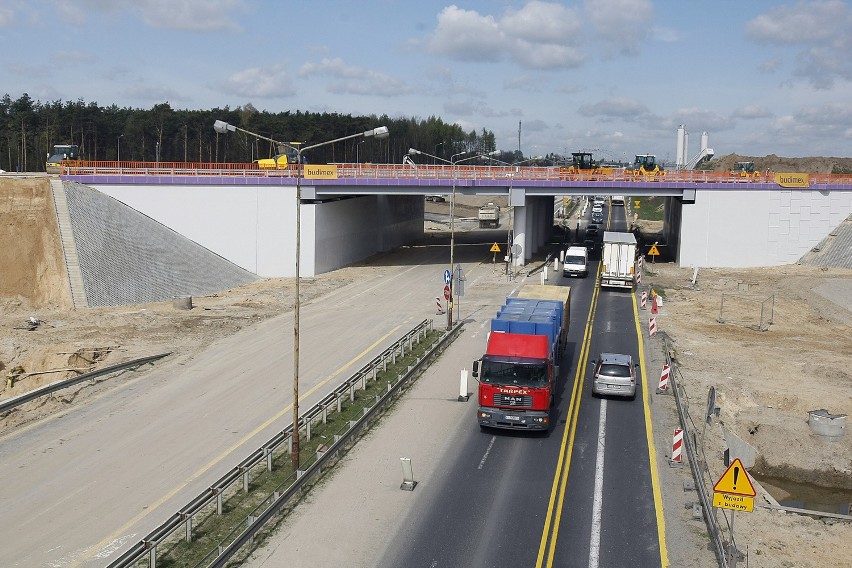 Łódzki odcinek autostrady A1. Zdjęcia z budowy A1 Stryków -...