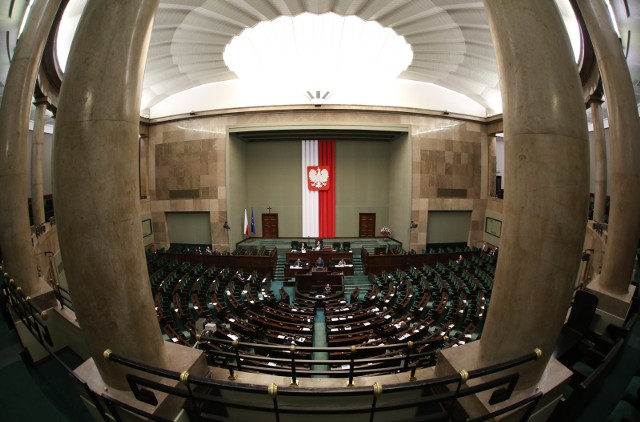 Sala plenarna Sejmu, zdjęcie ilustracyjne