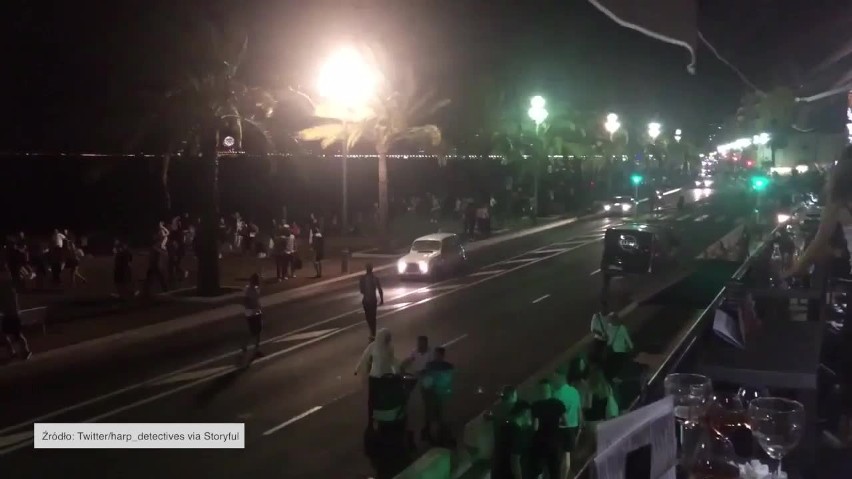 Zamach w Nicei. Rozpędzona ciężarówka wjechała w tłum