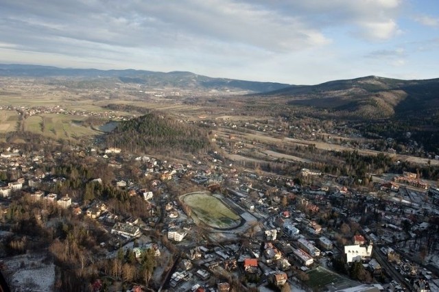 Tak obecnie prezentuje się stadion w Karpaczu