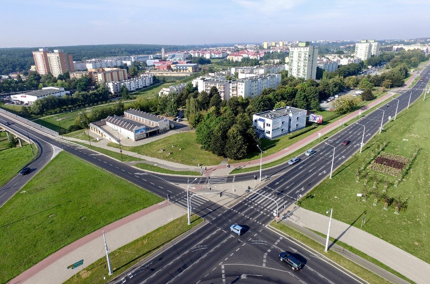 Widok na ul. Jana Pawła II i Filaretów w stronę Czubów...