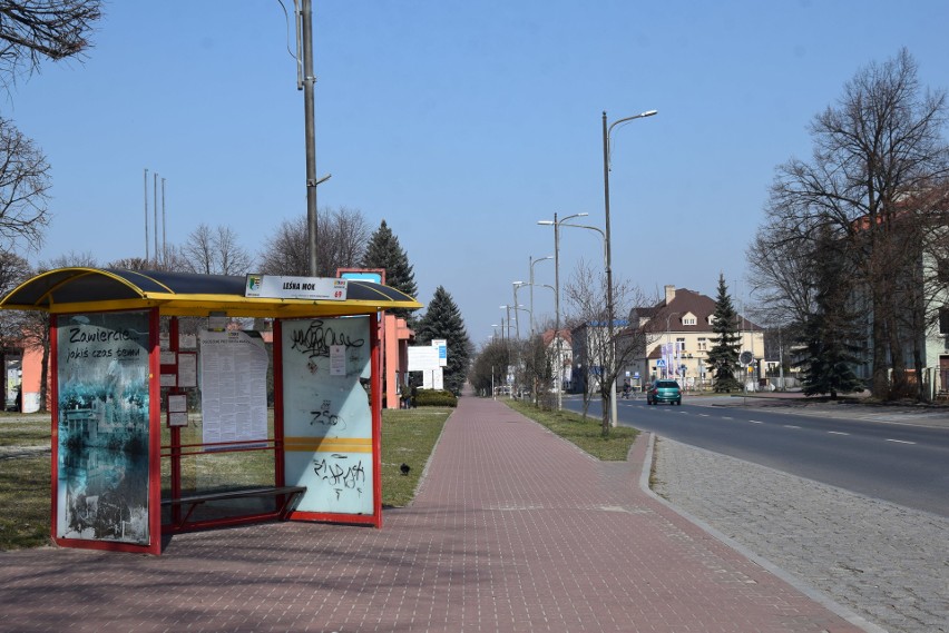 Koronawirus w Zawierciu. Na ulicach miasta bardzo mało mieszkańców