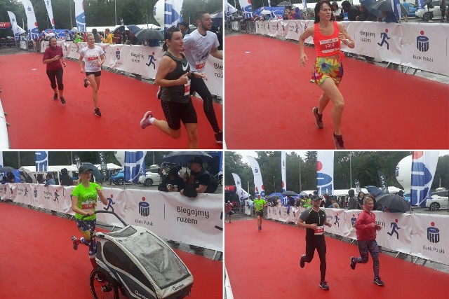 Uczestnicy biegu na 10 km podczas 42. Półmaraton Szczecin.