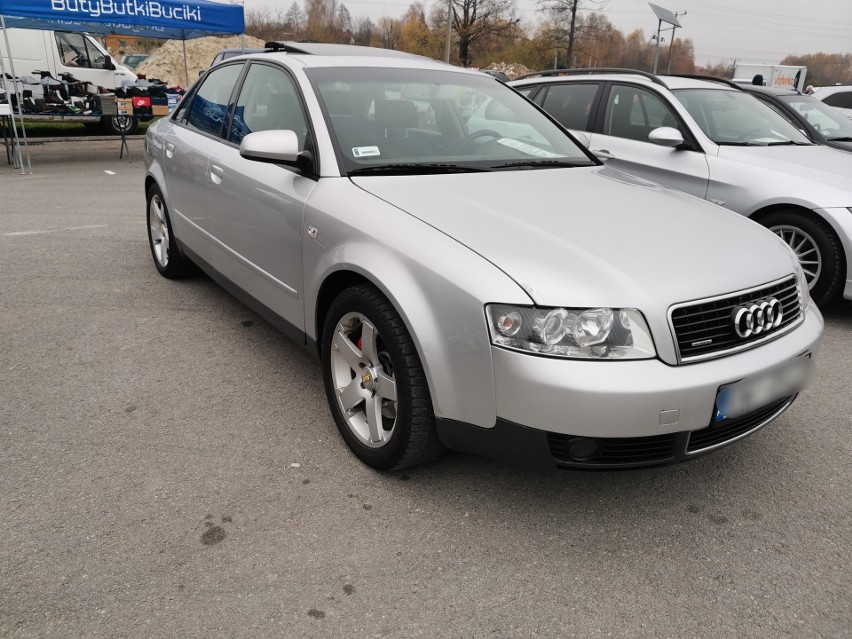 Audi A4 z 2001 roku. Silnik 1,8 benzyna+gaz o mocy 180 KM....