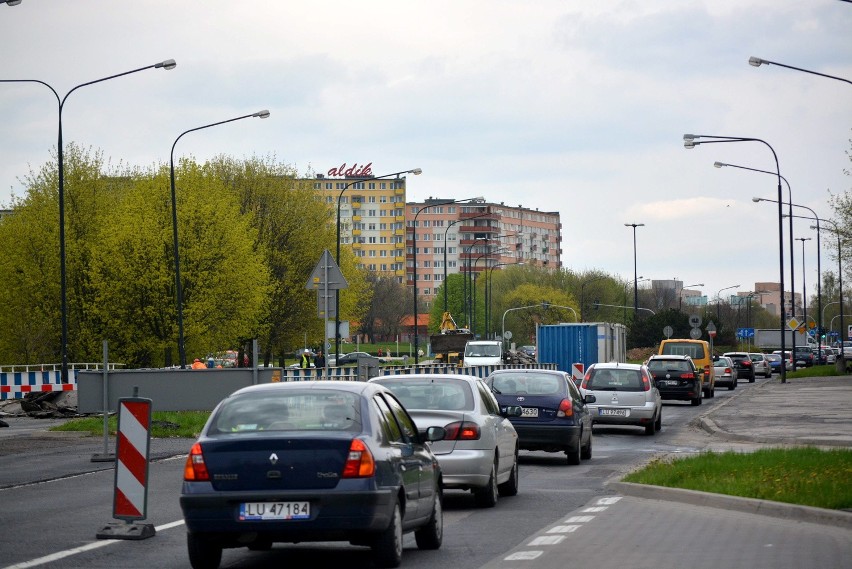 Trudniejsza droga na Czechów. Rozpoczął się remont al. Kompozytorów Polskich [ZDJĘCIA, WIDEO]