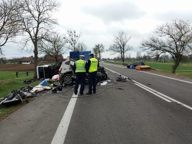 We wtorek, o godz. 12.40, policjanci otrzymali informację o wypadku na drodze krajowej nr 61.