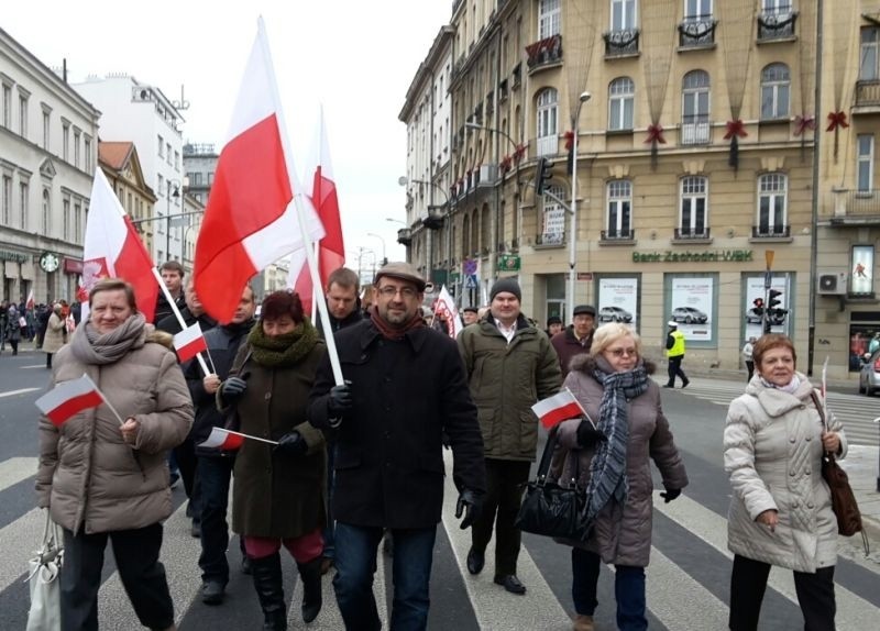 Powiat przasnyski miał  swoją reprezentację na marszu w...