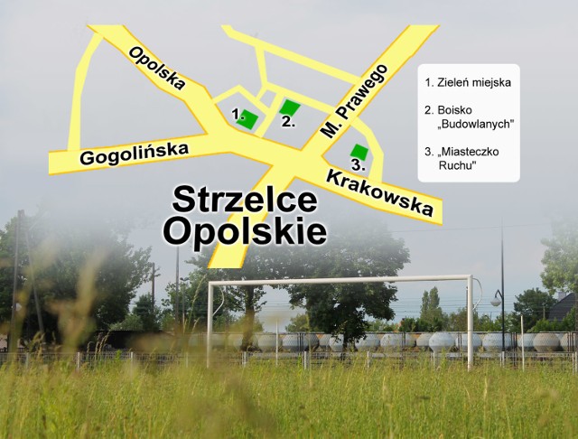 Atrakcyjne, niezagospodarowane tereny w Strzelcach Opolskich warte są po kilka milionów złotych każdy. Gmina mogłaby je sprzedać od ręki, ale nie chce, by stanęły na nich markety.