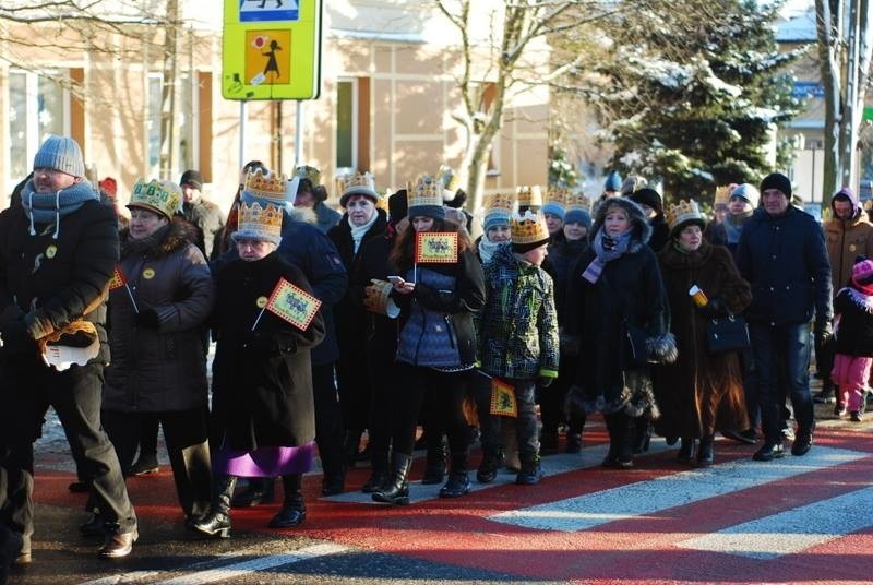 Tłumy na I Orszaku Trzech Króli w Kłobucku