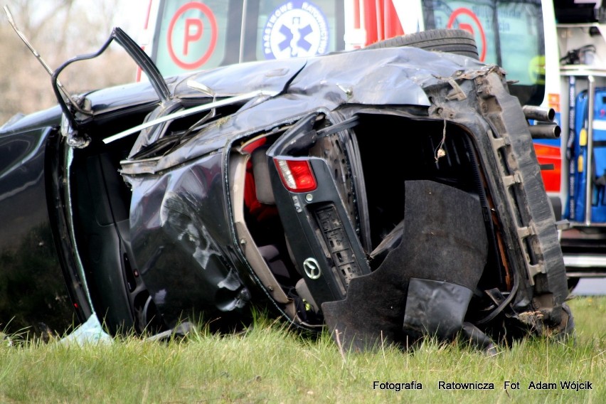 Wypadek na krajowej "6" w miejscowości Kotłowo. Zderzyły się dwa pojazdy [ZDJĘCIA]