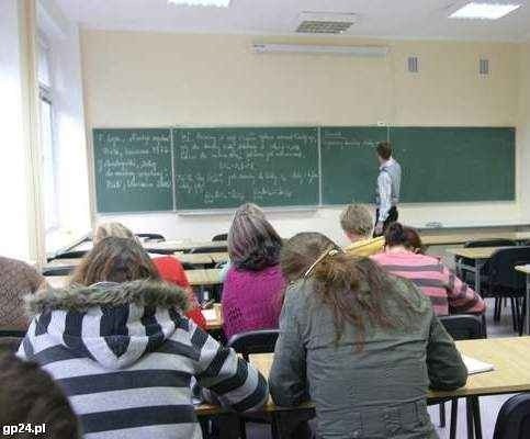 Zajęcia studentów Akademii Pomorskiej.