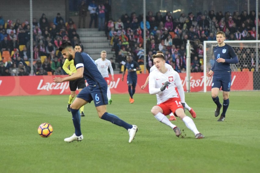 Mecz Polska - Anglia U20 w Bielsku-Białej