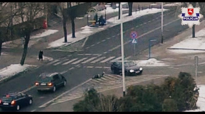 Łuków: Kierowca volkswagena potrącił kobietę na przejściu dla pieszych (WIDEO)