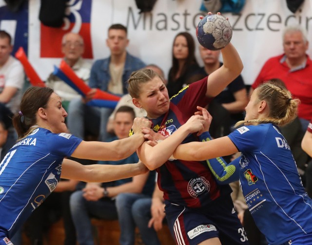 SPR Pogoń Szczecin - Ruch Chorzów 41:26. Monika Koprowska