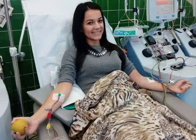Kasia Bełej oddała komórki macierzyste swojej 3-letniej bliźniaczce genetycznej w klinice onkologicznej w Gliwicach.