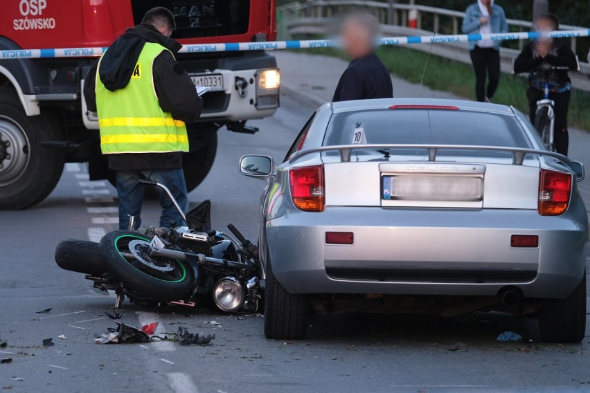 Do wypadku doszło w sobotę na ul. Sanowej w Jarosławiu, w...
