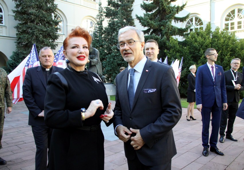 Georgette Mosbacher, ambasador USA w Polsce, wzięła udział w...